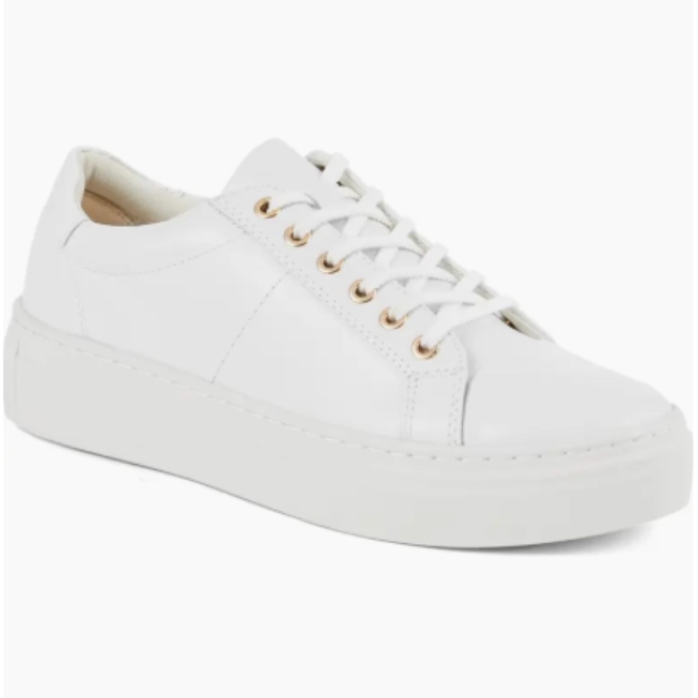 Vagabond Zoe Platform Sneaker in White size 39